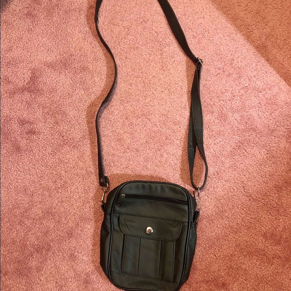 Charcoal Crossbody Bag